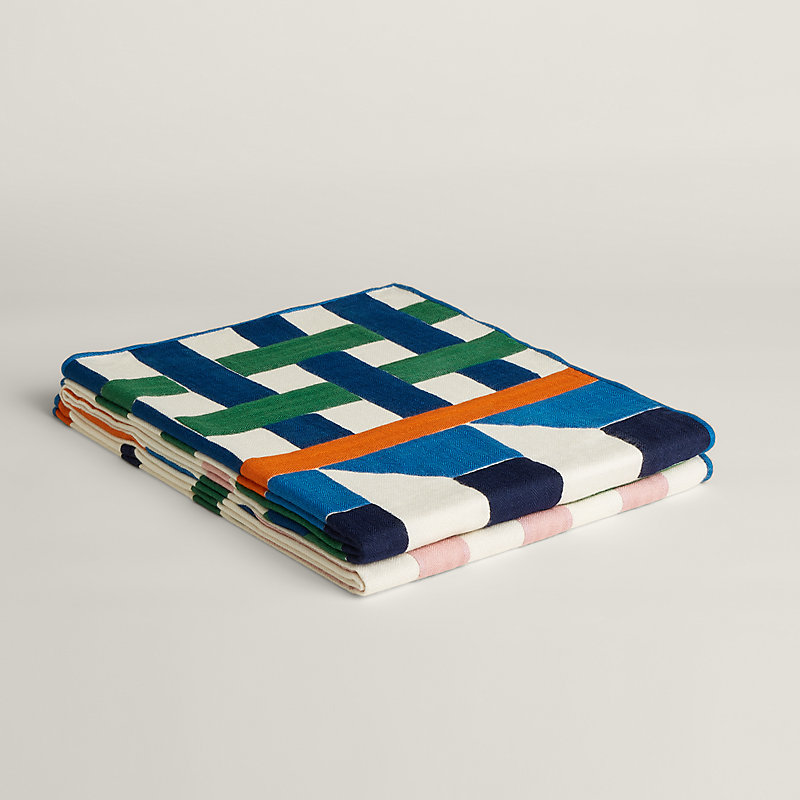 Crazy H blanket | Hermès USA